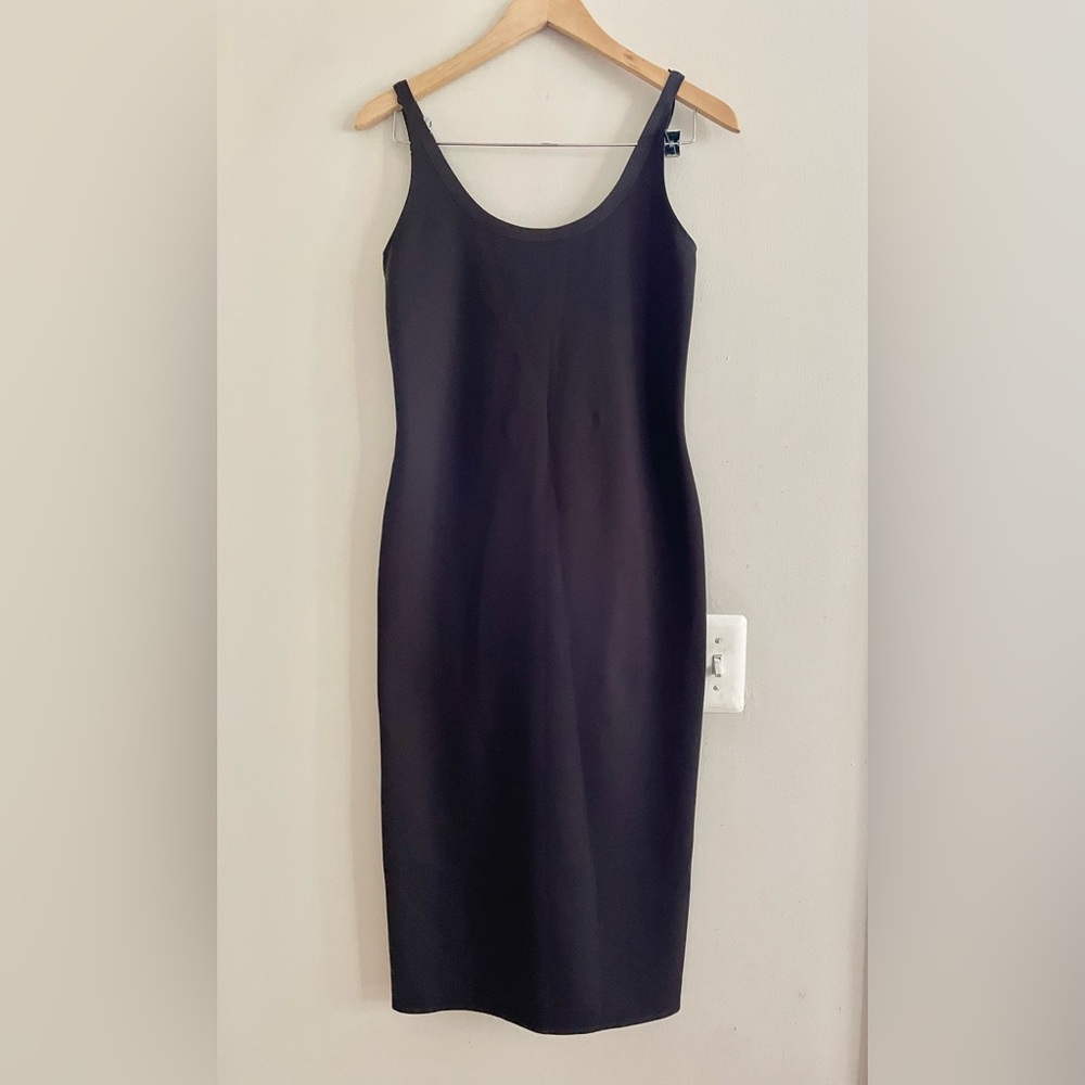 M.M. LaFleur Elsa Space Blue Dark Gray Tank Dress sz XS- EUC